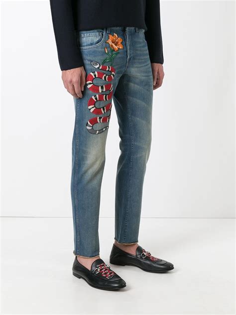 gucci broek|gucci denim jeans.